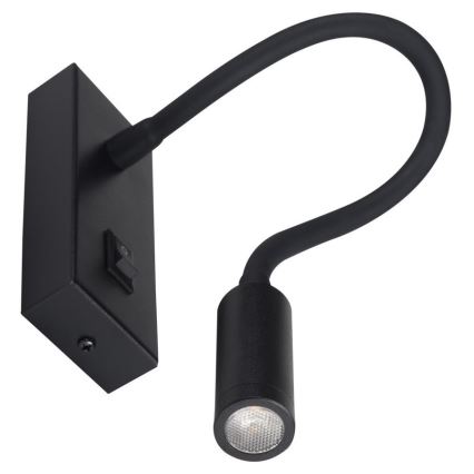 LED Lanksti lempa TONIL LED/2,7W/230V juoda