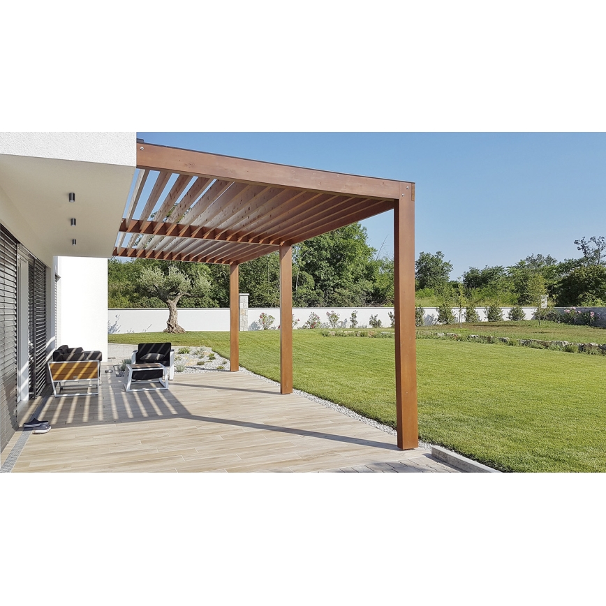 Kanlux 33361 - Akcentinis lauko šviestuvas AQILO 1xGU10/7W/230V IP65 juodas