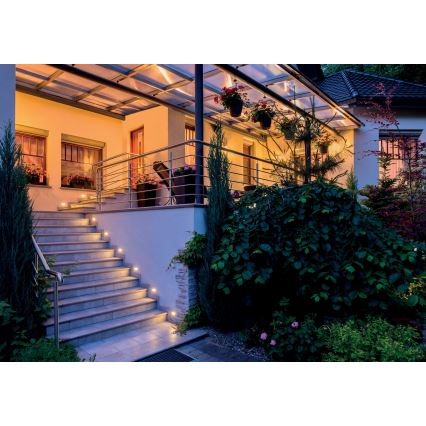 LED Įmontuotas šviestuvas GLASI LED/3W/230V 3000K IP44 baltas