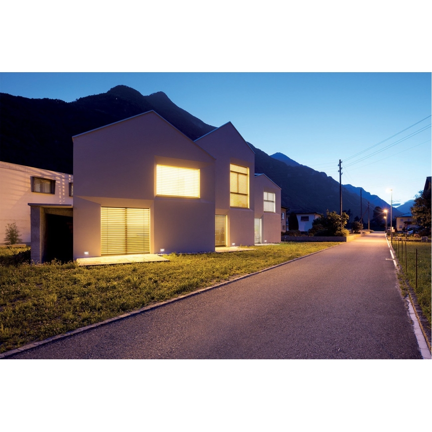 LED Įmontuotas šviestuvas GLASI LED/3W/230V 3000K IP44 baltas