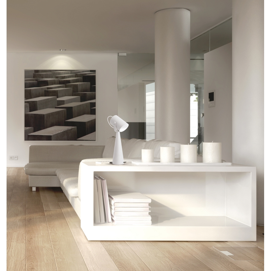 Stalinis šviestuvas LARATA 1xE27/5W/230V baltas