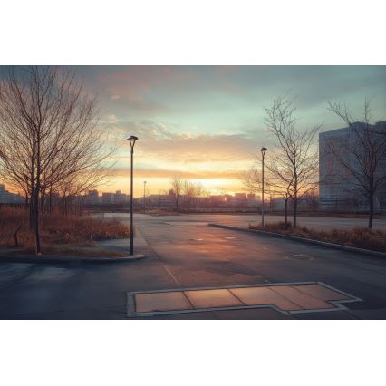 LED gatvės šviestuvas PARCOLI LED/30/40/50W/230V 3000/4000/6500K IP66 pilka
