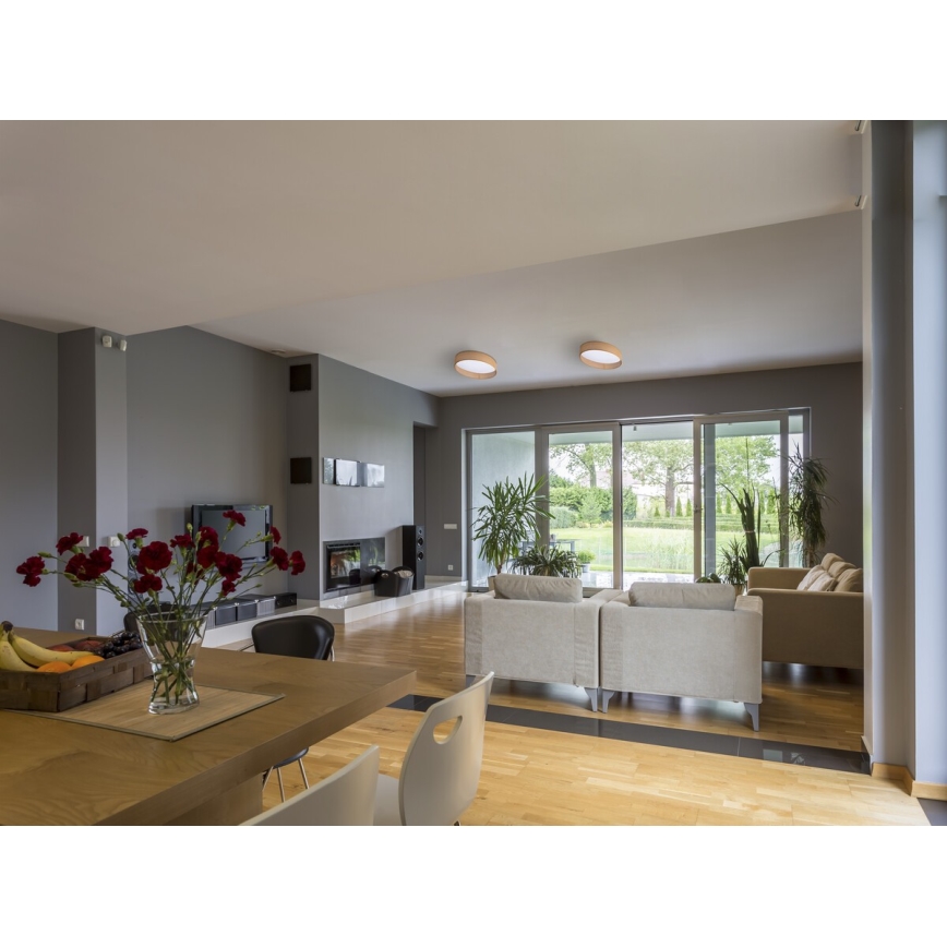 LED lubinis šviestuvas RIFA LED/17,5W/230V 3000K ruda