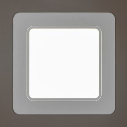 LED vonios įleidžiamas šviestuvas TAVO LED/9W/230V 3000/4000/6000K 12x12 cm IP44 baltas