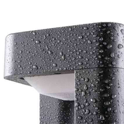 Lauko sieninis šviestuvas PEVO 1xGX53/11W/230V IP44 antracitas