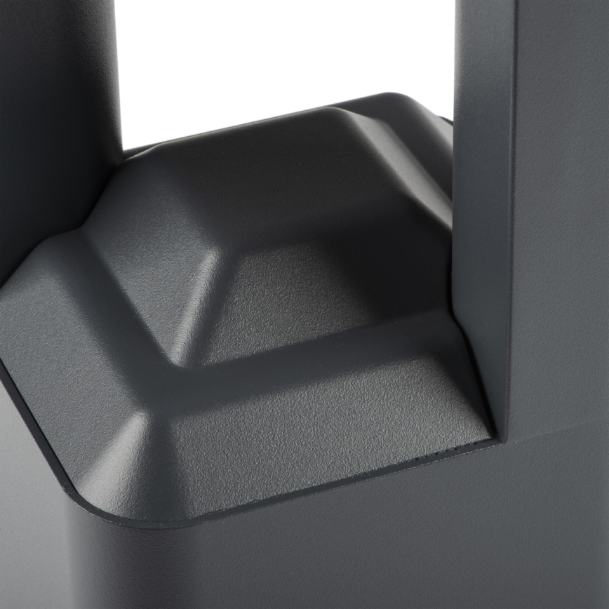 Lauko sieninis šviestuvas PEVO 1xGX53/11W/230V IP44 antracitas