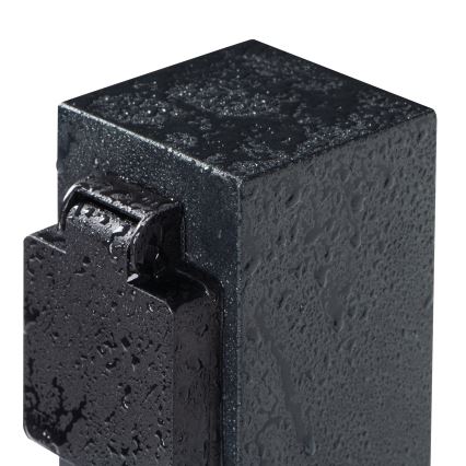 Lauko kištukinių lizdų stulpas NASTO 2Z Type E 230V IP44 antracitas