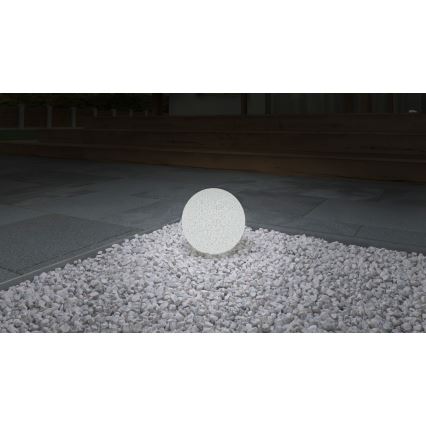 Lauko šviestuvas STONO 1xE27/15W/230V, skersmuo 31,5 cm, IP65