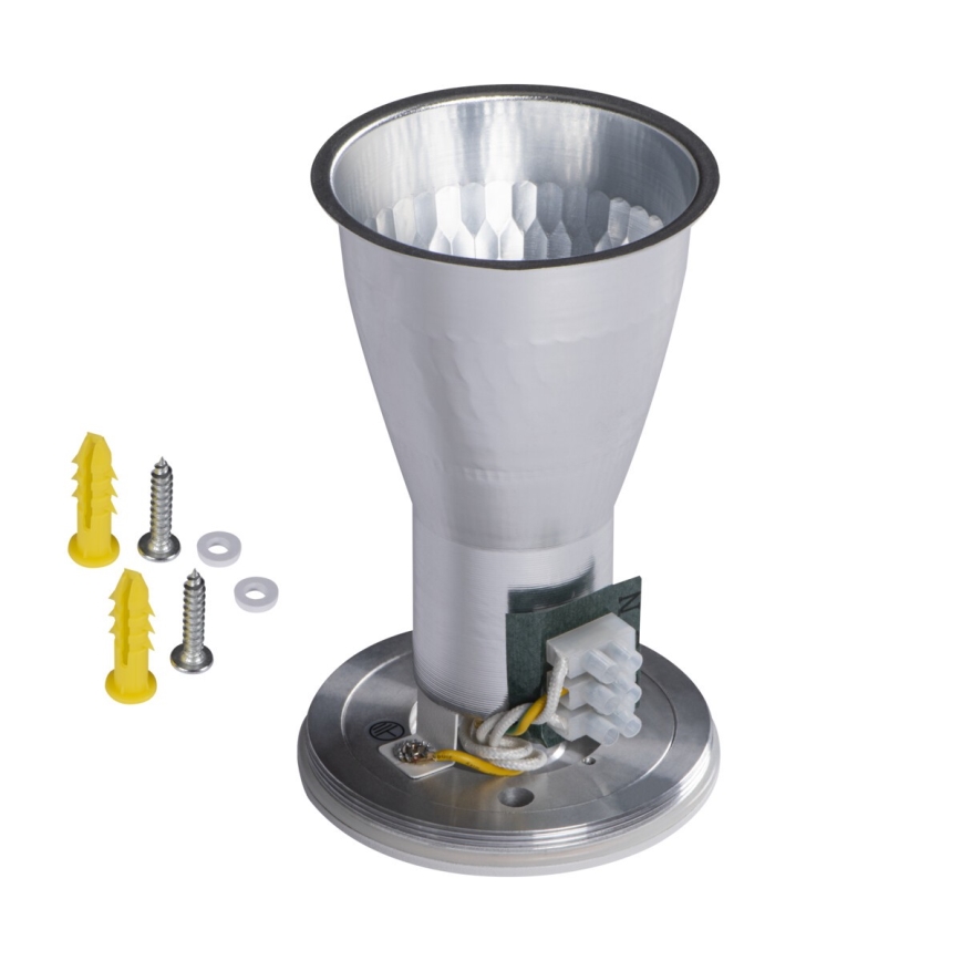 Akcentinis vonios šviestuvas AQILO 1xE27/20W/230V IP65 balta