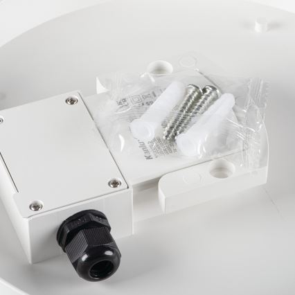 LED Darbinis lubinis šviestuvas IPER LED/19W/230V IK10 IP65 apvalus balta