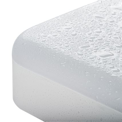LED Darbinis lubinis šviestuvas IPER LED/26W/230V IK10 IP65 kampinis balta