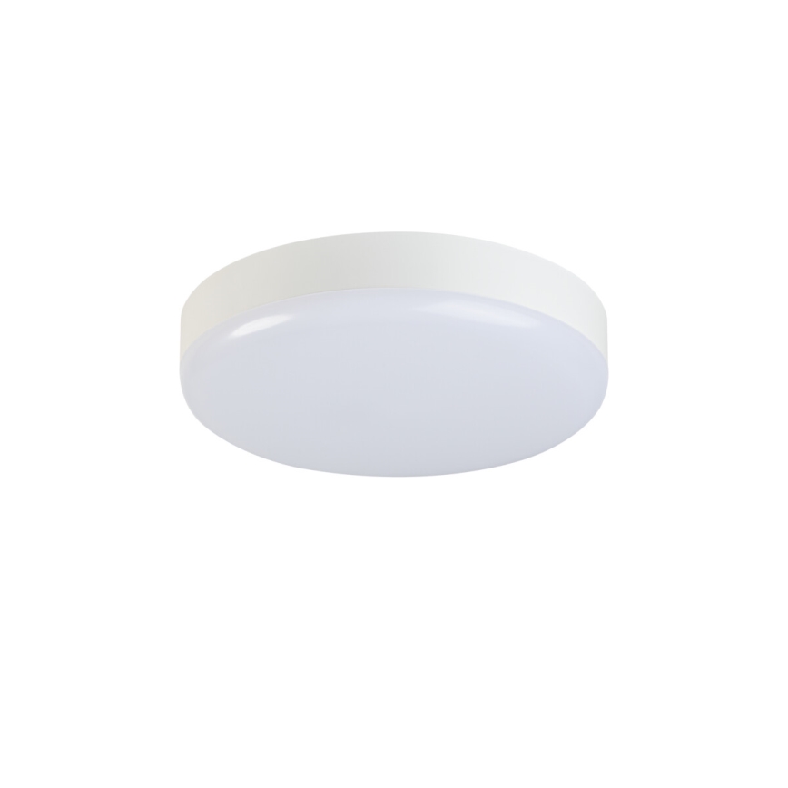 LED Darbinis lubinis šviestuvas su judesio jutikliu IPER LED/26W/230V IK10 IP65 apvalus balta