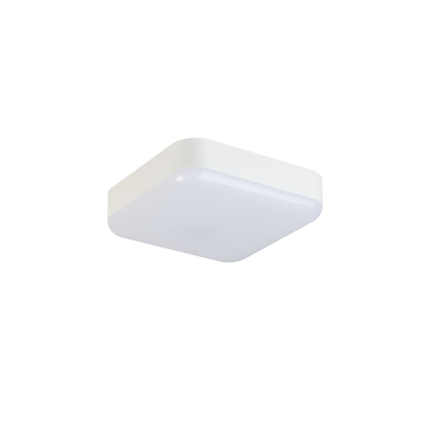 LED Darbinis lubinis šviestuvas su judesio jutikliu IPER LED/19W/230V IK10 IP65 kampinis balta