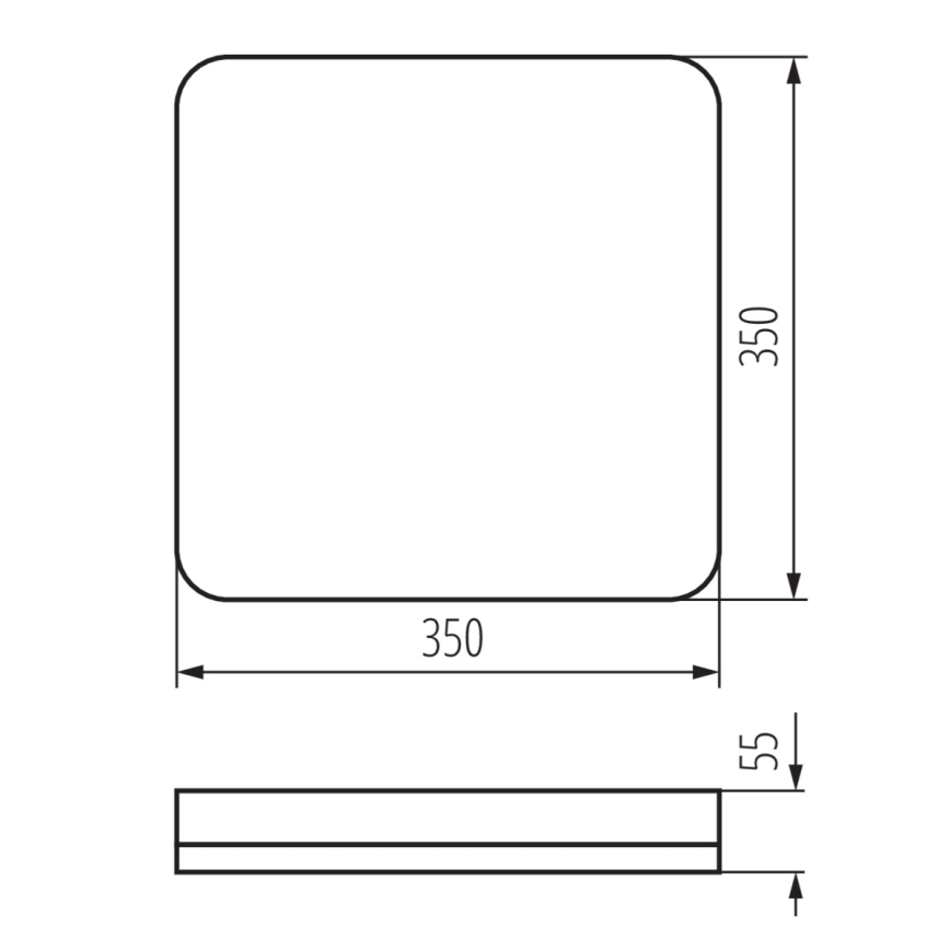 LED Darbinis lubinis šviestuvas su judesio jutikliu IPER LED/35W/230V IK10 IP65 kampinis balta