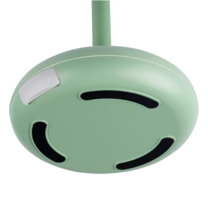 LED reguliuojama įkraunama lempa FLUXY LED/1,7W/1800 mAh IP44 žalia