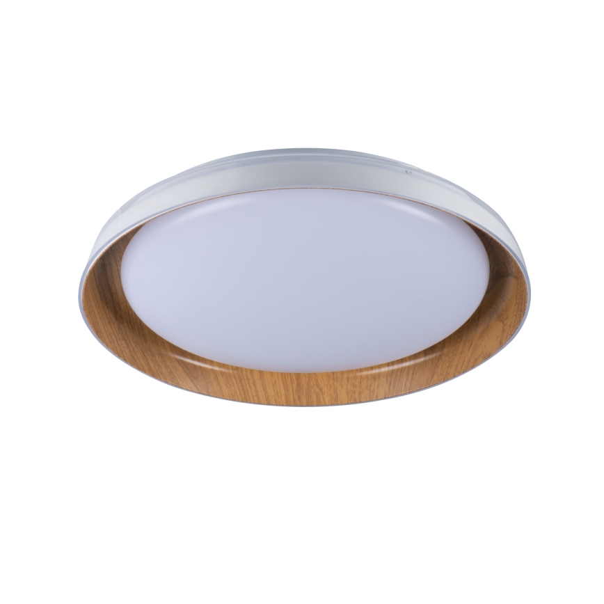 LED lubinis šviestuvas NIFU LED/17,8W/230V diametras 43 cm balta/ruda