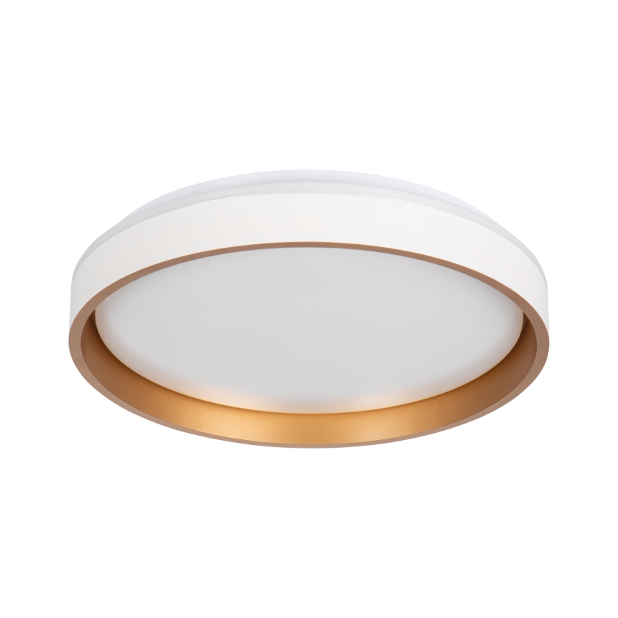 LED lubinis šviestuvas SOLN LED/17,5W/230V diametras 38 cm balta/auksas