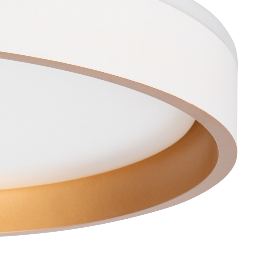 LED lubinis šviestuvas SOLN LED/17,5W/230V diametras 38 cm balta/auksas