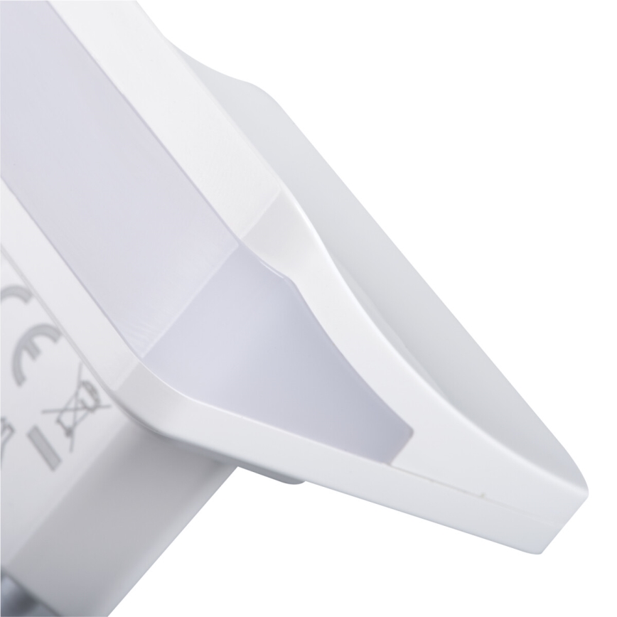 LED orientacinis šviestuvas su sutemų jutikliu į lizdą HOFI LED/0,28W/230V balta