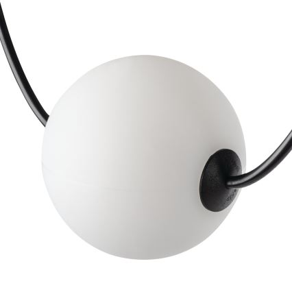 LED Dekoratyvinė lauko girlianda GIRLIANDA STONO 10xLED/10W/230V 6m IP67