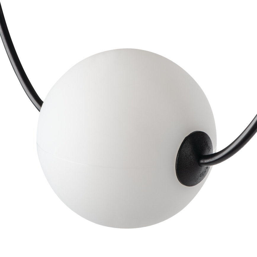LED Dekoratyvinė lauko girlianda GIRLIANDA STONO 10xLED/10W/230V 6m IP67