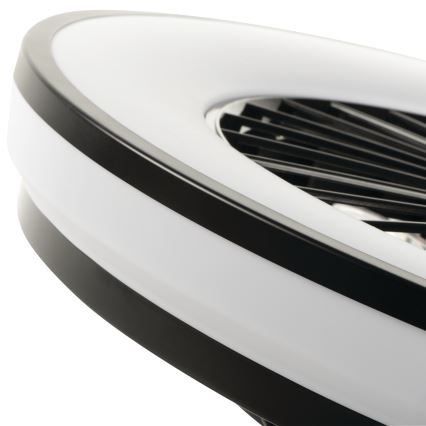 LED RGBW Pritemdomas lubinis šviestuvas su ventiliatoriumi PLAVE LED/48W/230V 3000/4000/6500K + nuotolinio valdymo pultas