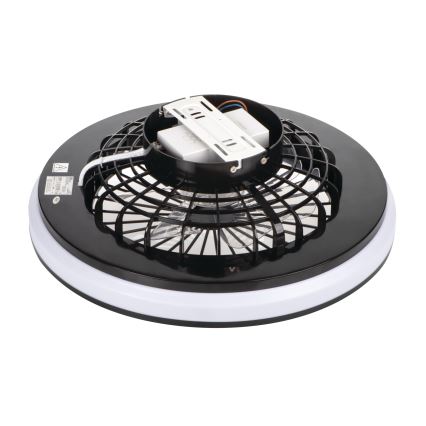 LED RGBW Pritemdomas lubinis šviestuvas su ventiliatoriumi PLAVE LED/48W/230V 3000/4000/6500K + nuotolinio valdymo pultas