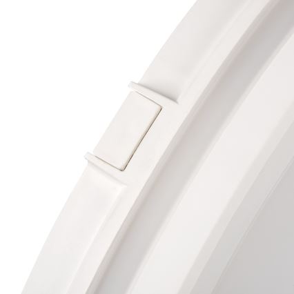 LED lubinis lauko šviestuvas BENO ECO LED/12W/230V 3000/4000/6500K diametras 20 cm IP65 balta