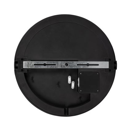 LED lubinis lauko šviestuvas BENO ECO LED/12W/230V 3000/4000/6500K diametras 20 cm IP65 juoda