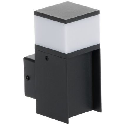 Lauko sieninis šviestuvas DASTEN 1xG9/11W/230V IP44 juoda