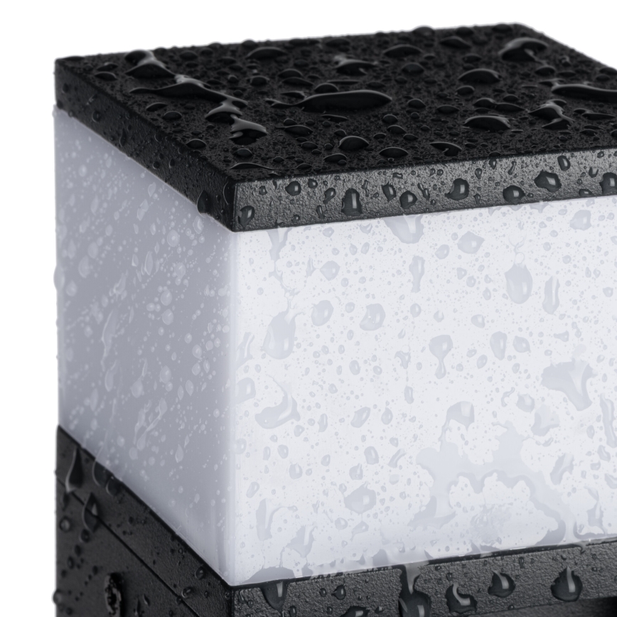 Lauko šviestuvas DASTEN 1xG9/11W/230V 50 cm IP44 juoda