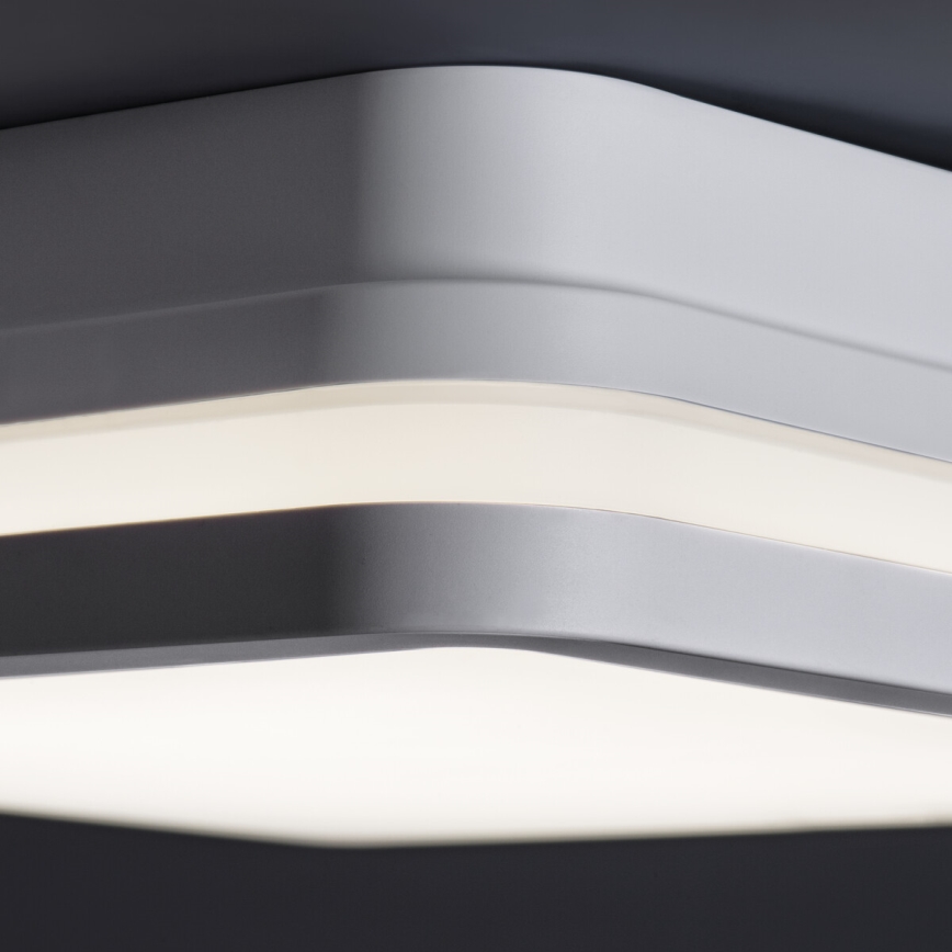 LED lubinis lauko šviestuvas BENO LED/12/18W/230V 3000/3500/4000K IP65 balta kampinis