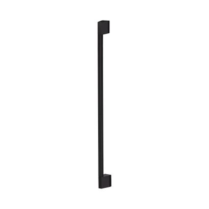 LED sieninis lauko šviestuvas YALTE LED/8W/230V 4000K IP54 juoda