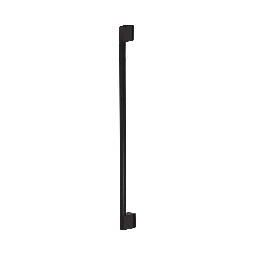 LED sieninis lauko šviestuvas YALTE LED/8W/230V 4000K IP54 juoda