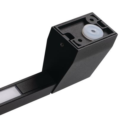 LED sieninis lauko šviestuvas YALTE LED/8W/230V 4000K IP54 juoda