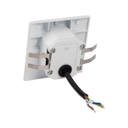 LED laiptų šviestuvas EXIN LED/2,5W/230V 3000K IP65 baltas kampuotas