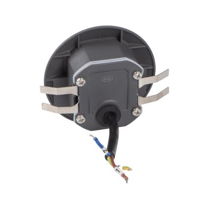 LED laiptų šviestuvas EXIN LED/2,5W/230V 4000K IP65 antracitas apvalus