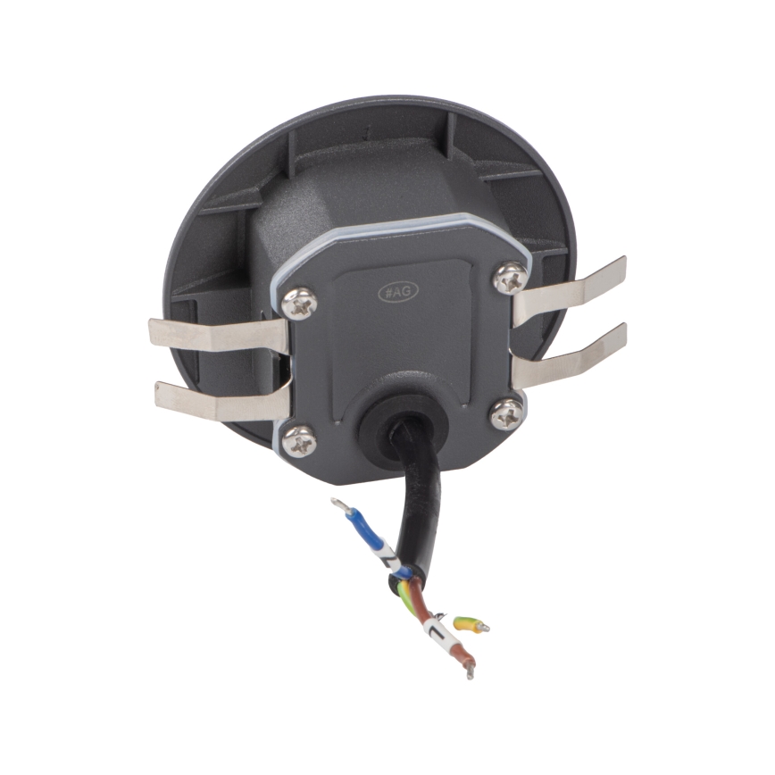 LED laiptų šviestuvas EXIN LED/2,5W/230V 4000K IP65 antracitas apvalus
