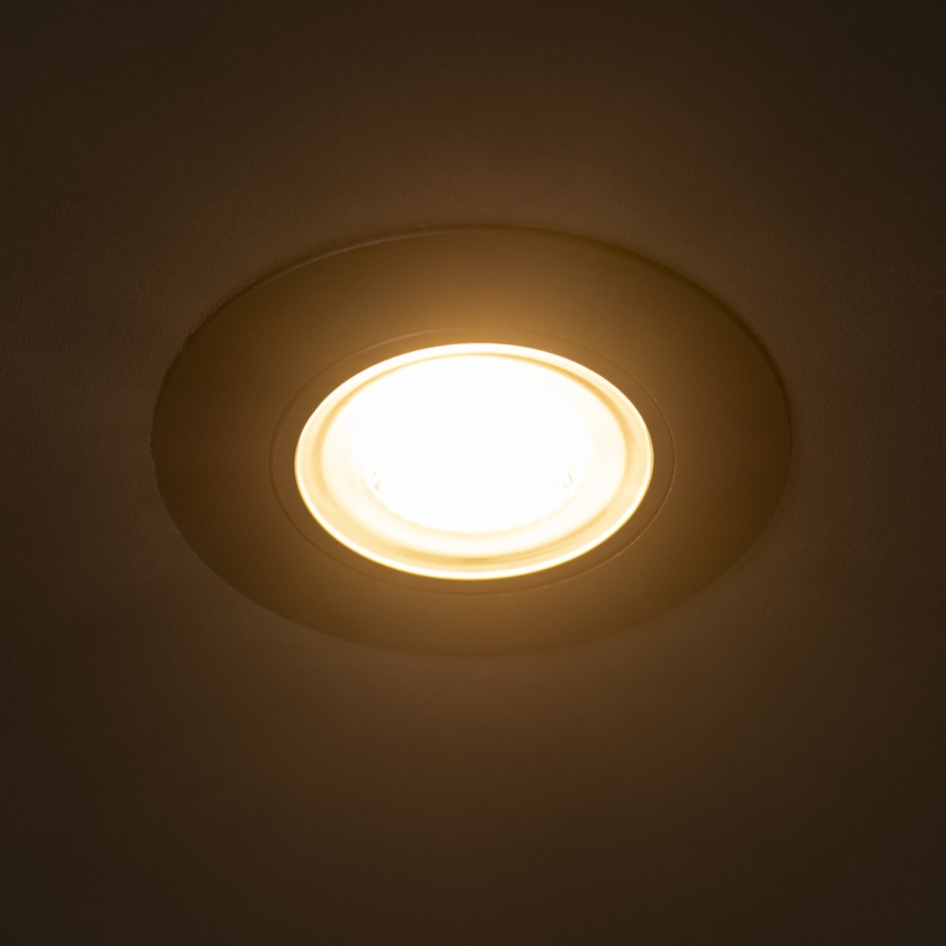 LED įleidžiamas šviestuvas FIZU LED/4W/230V 3000/4000/6500K juodas