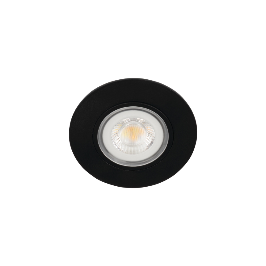 LED įleidžiamas šviestuvas FIZU LED/4W/230V 3000/4000/6500K juodas