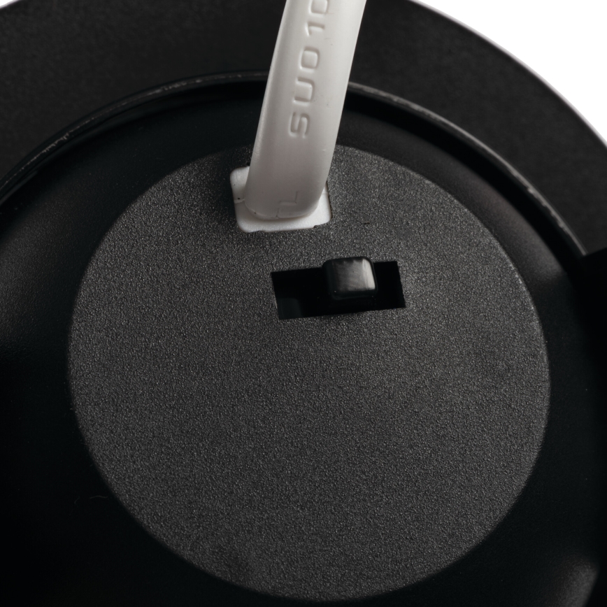 LED įleidžiamas šviestuvas FIZU LED/4W/230V 3000/4000/6500K juodas