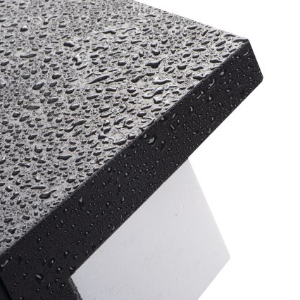 LED lauko sieninis šviestuvas LERTO LED/12W/230V IP54 juodas