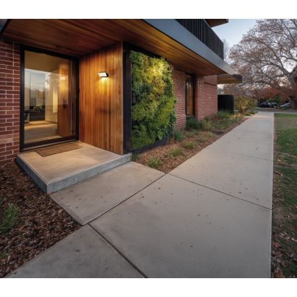 LED Lauko sieninis šviestuvas XERTO LED/20W/230V 3000/4000/6500K IP65 juoda