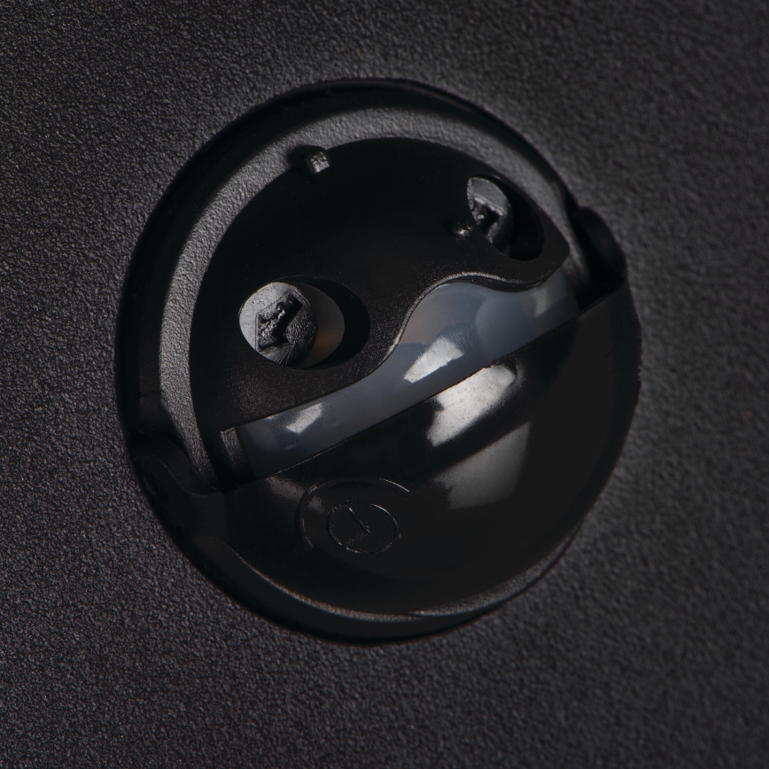 LED lauko sieninis šviestuvas su judesio ir sutemos jutikliu XERTO LED/20W/230V 3000/4000/6500K IP44 juodas