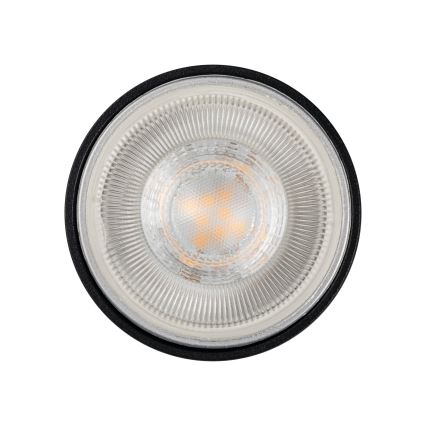 Bėgelio sistemos taškinis šviestuvas ALTEAR 4xGU10/10W/230V 1,5m juodas