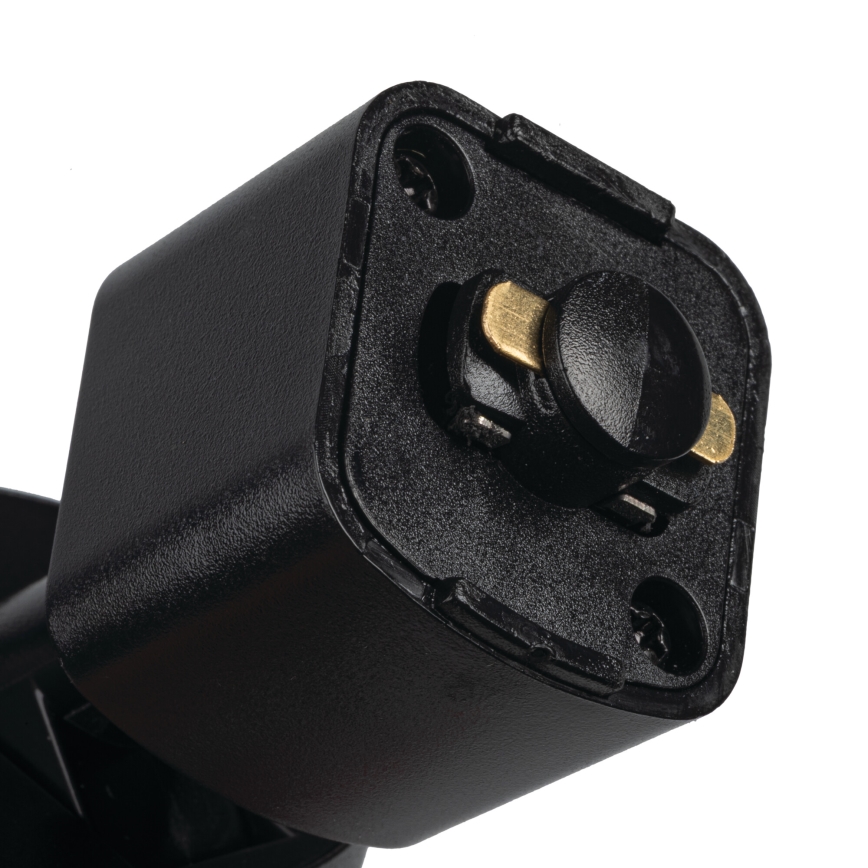 Bėgelio sistemos taškinis šviestuvas ALTEAR 4xGU10/10W/230V 1,5m juodas