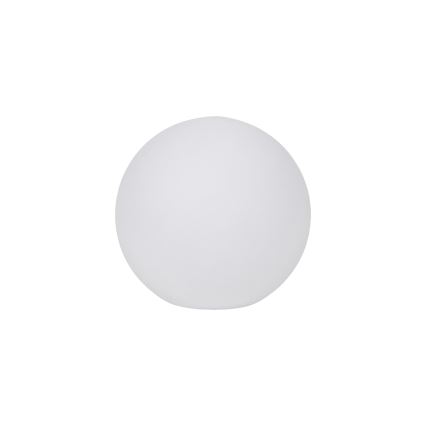 Lauko šviestuvas STONO 1xE27/15W/230V, skersmuo 20 cm, IP65, baltas
