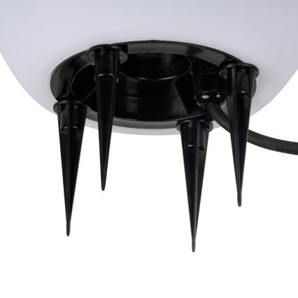 Lauko šviestuvas STONO 1xE27/20W/230V skersmuo 40 cm IP65 baltas