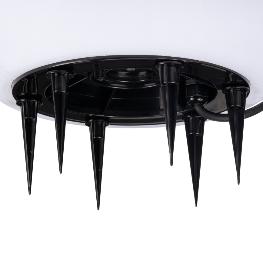 Lauko šviestuvas STONO 1xE27/20W/230V skersmuo 50 cm IP65 baltas