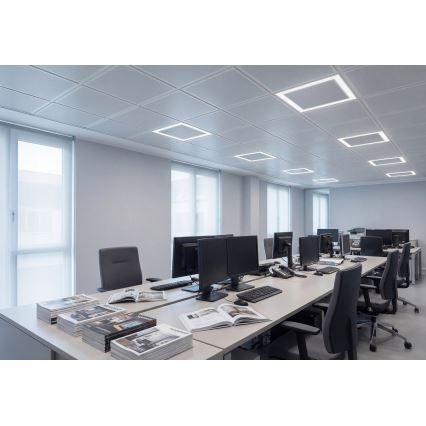 LED įleidžiamasis lubų rėmas AVAR LED/32W/230V 3000/4000/6000K 60x60 cm UGR19